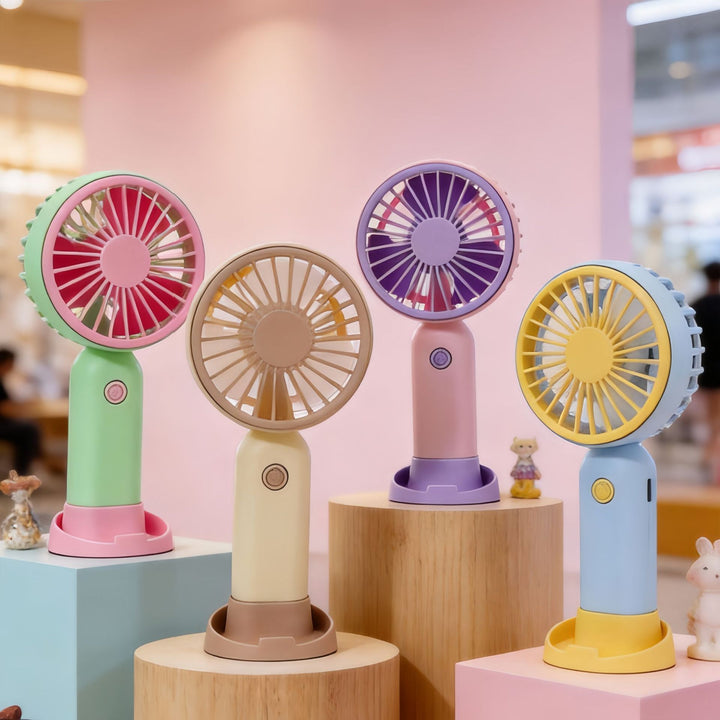 Women Portable USB Hand Fan with Flexibility Stornfield