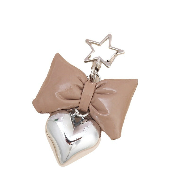 Cute Bow and Heart Keychain Stornfield