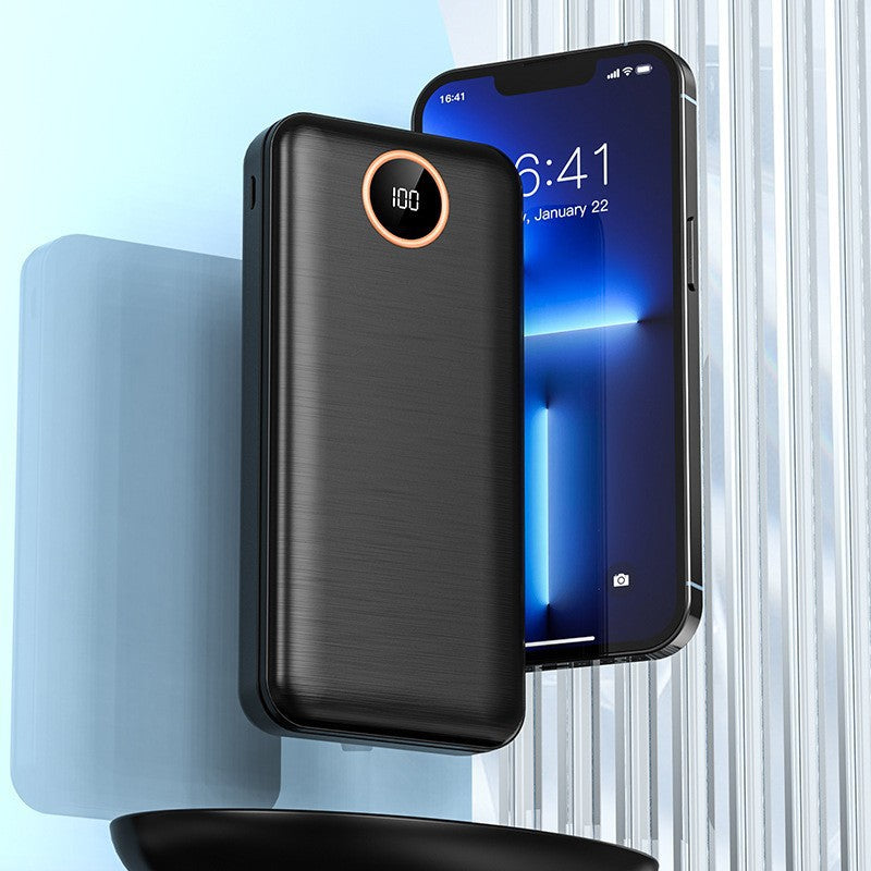 Portable power bank with intelligent fast charging and digital display Stornfield