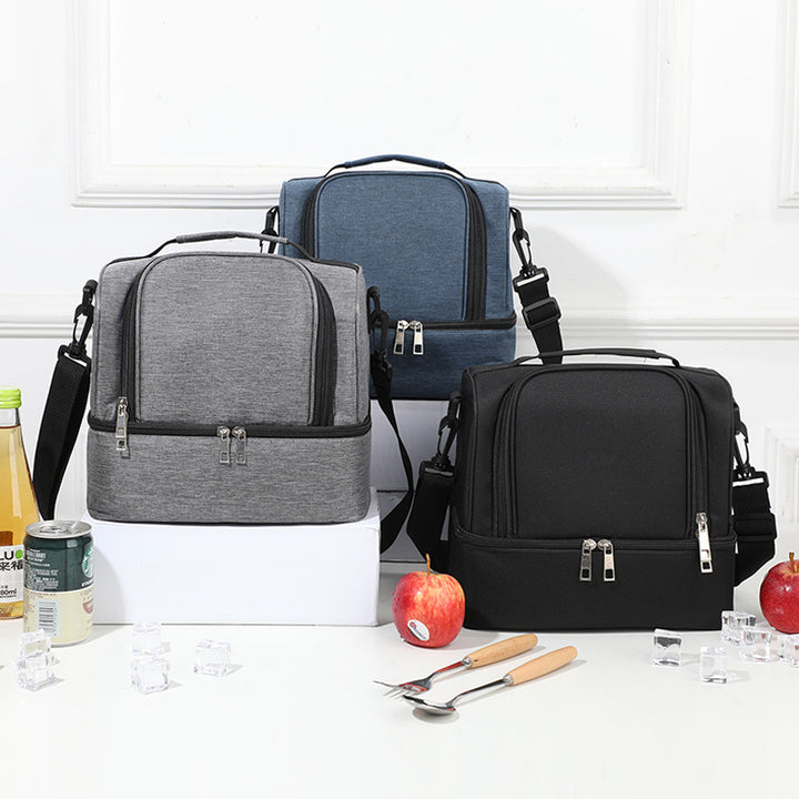 Insulated picnic bag with practical compartments Stornfield