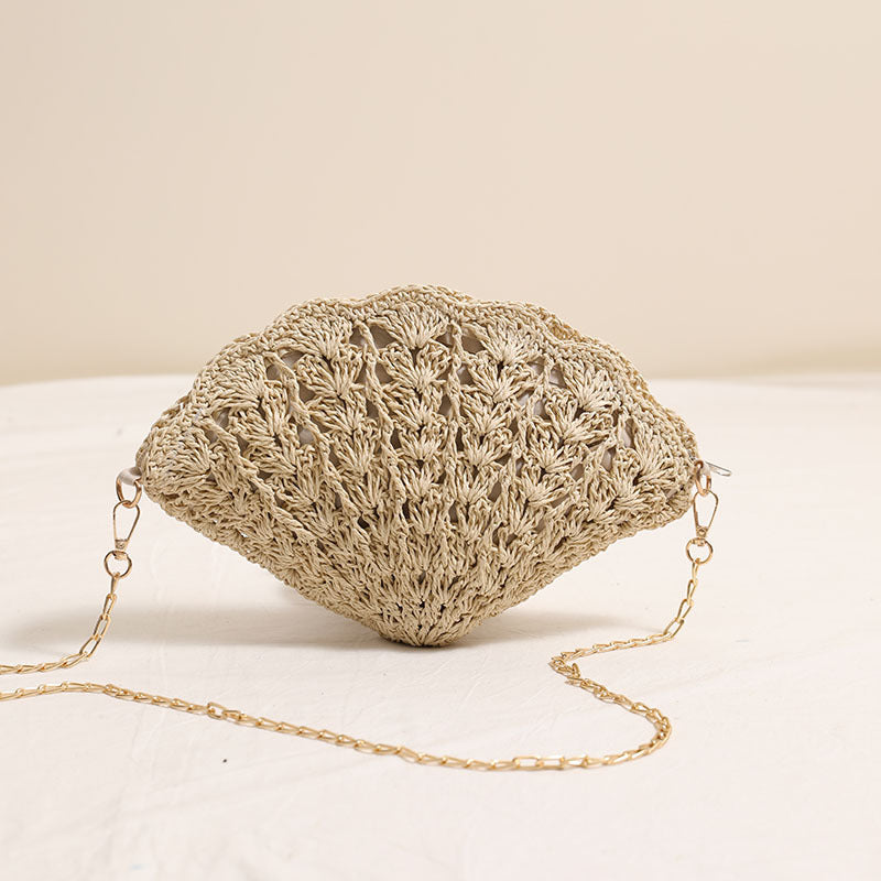 Elegant Clutch Bag in Shell Design Stornfield