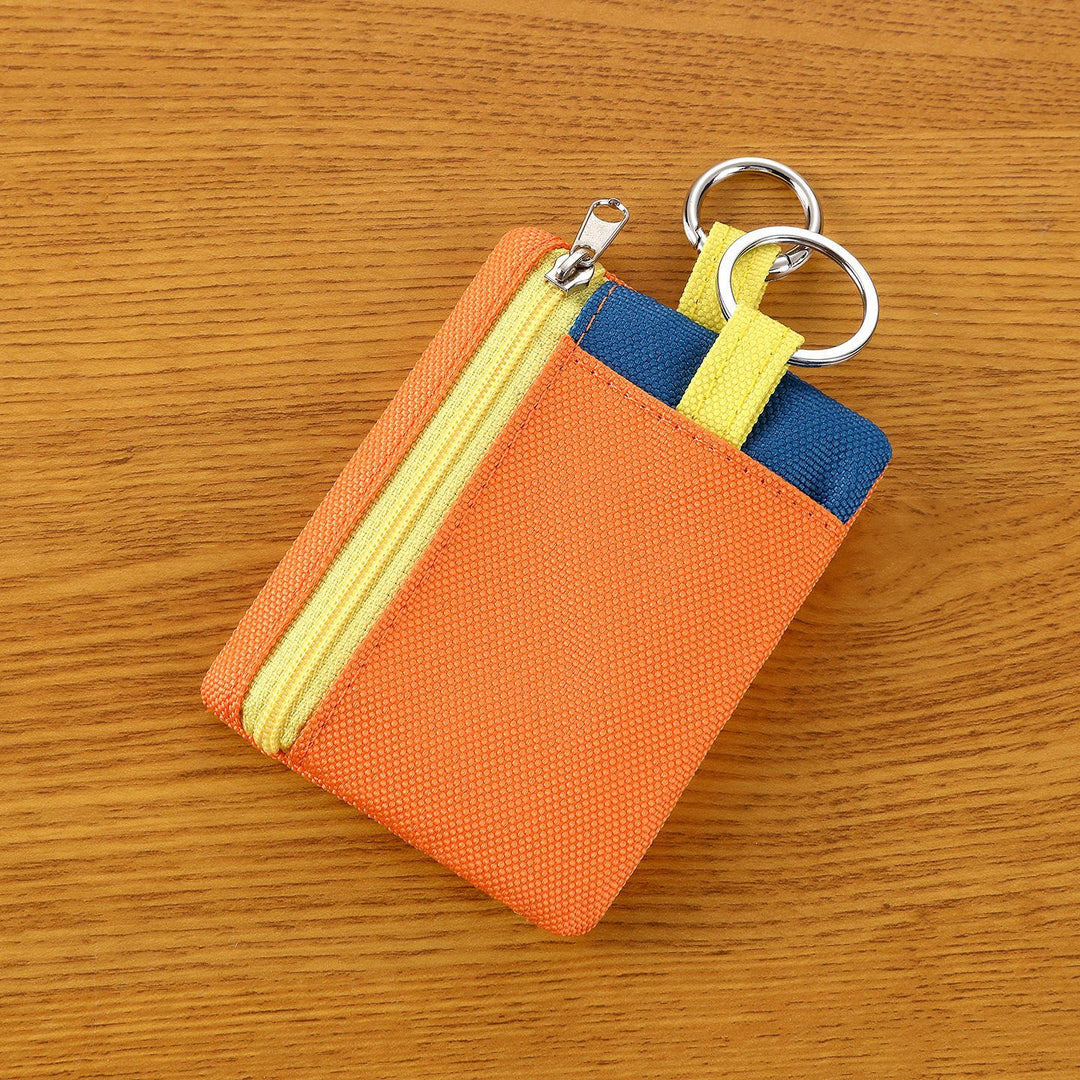 Compact Zippered Coin Wallet