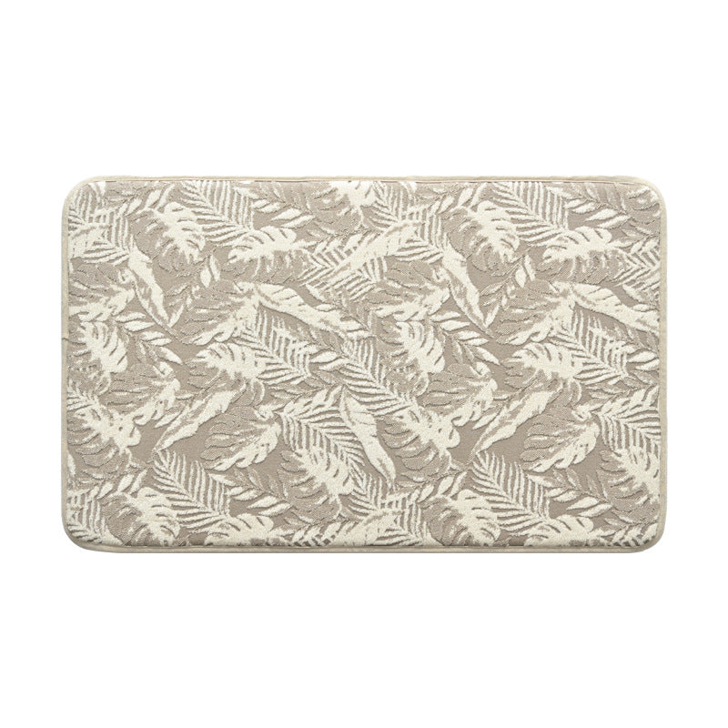 Stylish Floral Print Bath Mat Stornfield