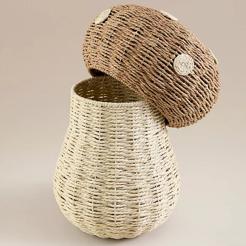 Playful storage basket in mushroom design Stornfield