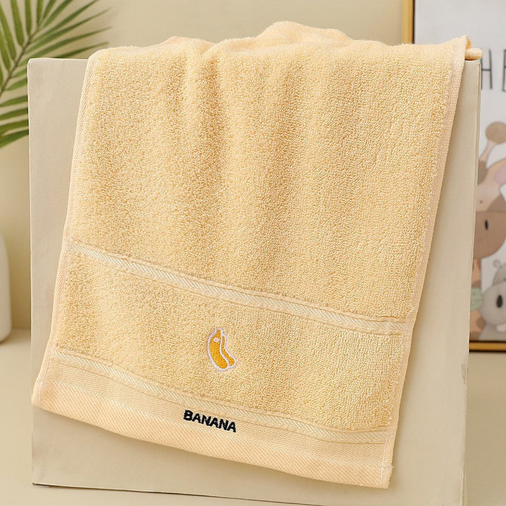 Ladies cotton towel with fresh pear motif Stornfield