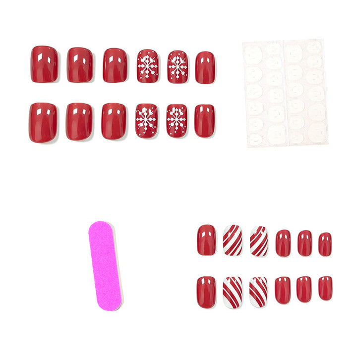 Festive Winter Nail Art Set Stornfield