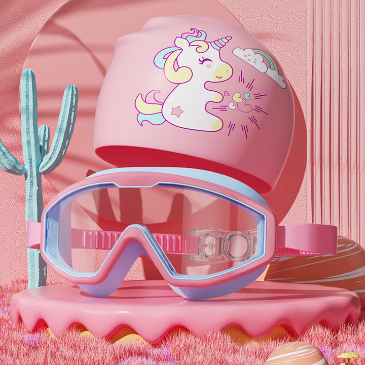 Kids Unicorn-Themed Swimming Goggle Set Stornfield
