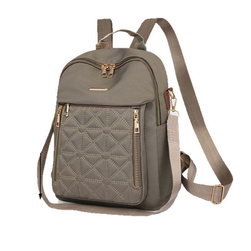 Stylish Quilted Nylon Backpack Stornfield