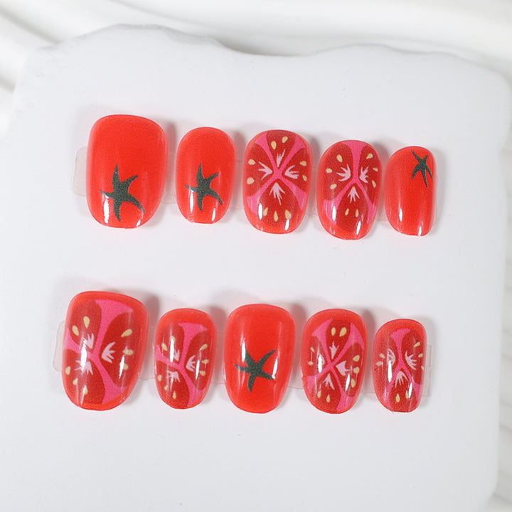 Nail art set with floral and creative design Stornfield