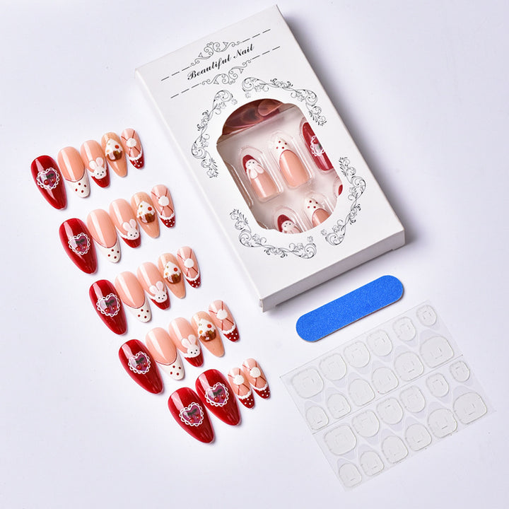 Artistic Themed Press-On Nails