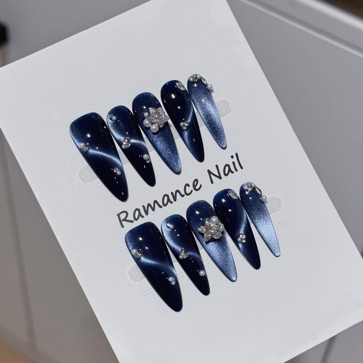 Decorative Press-On Nail Enhancements Stornfield