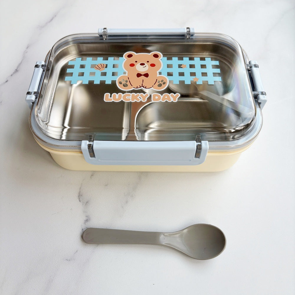 Multi-Compartment Insulated Lunch Box