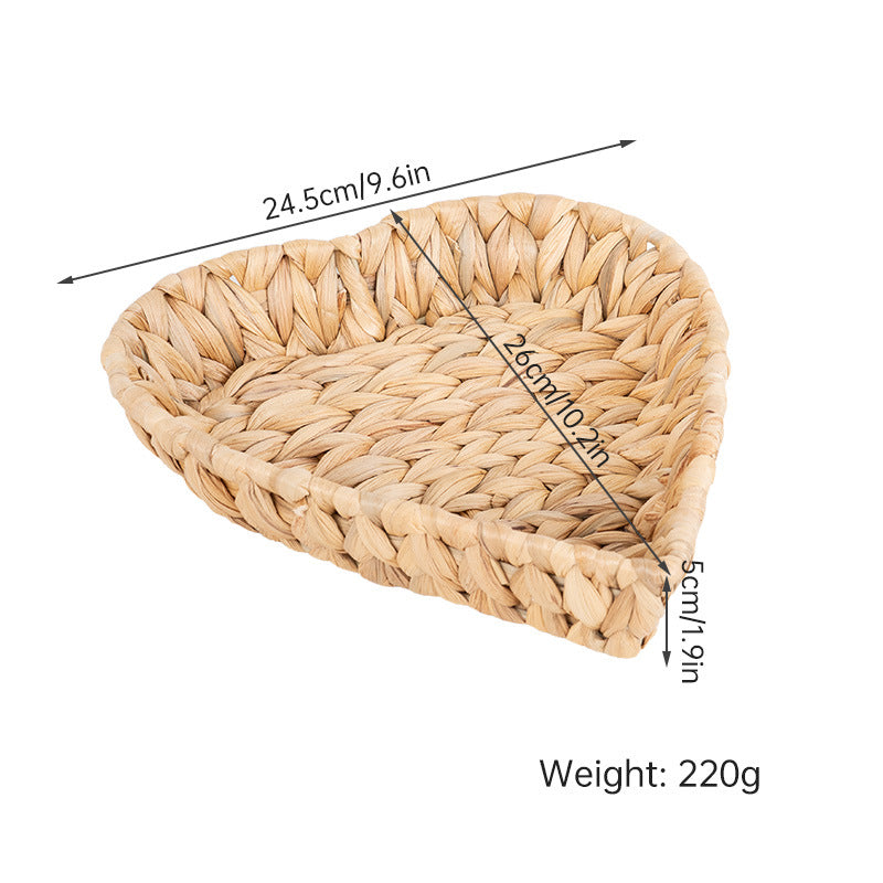 Artisan Woven Decorative Tray Stornfield
