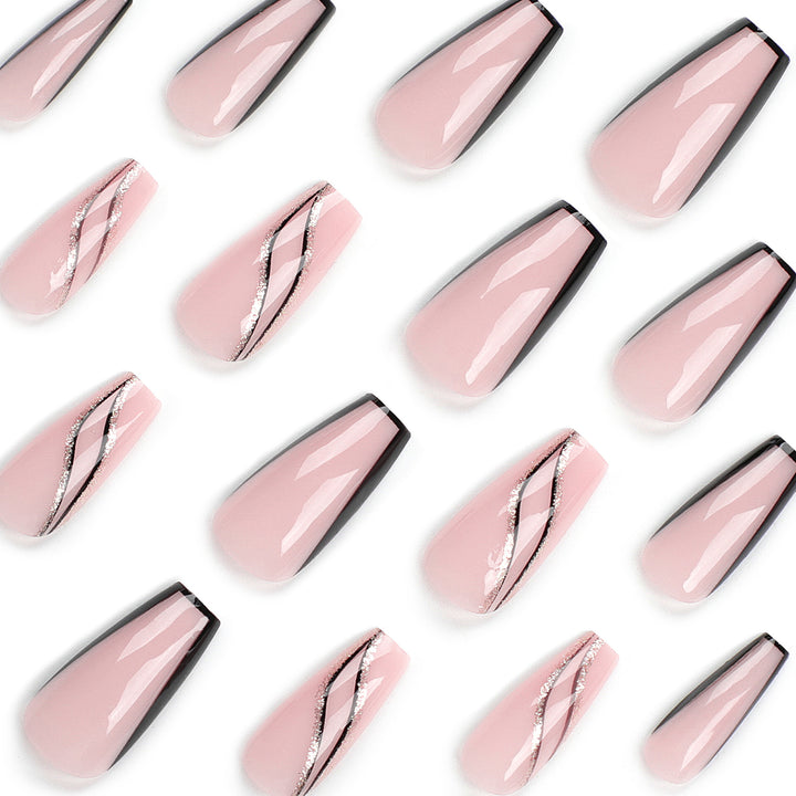Artful Nail Extensions with Elegant Design Stornfield