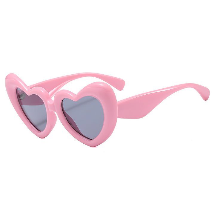 Women Heart-shaped Sunglasses with Stylish Frame Stornfield