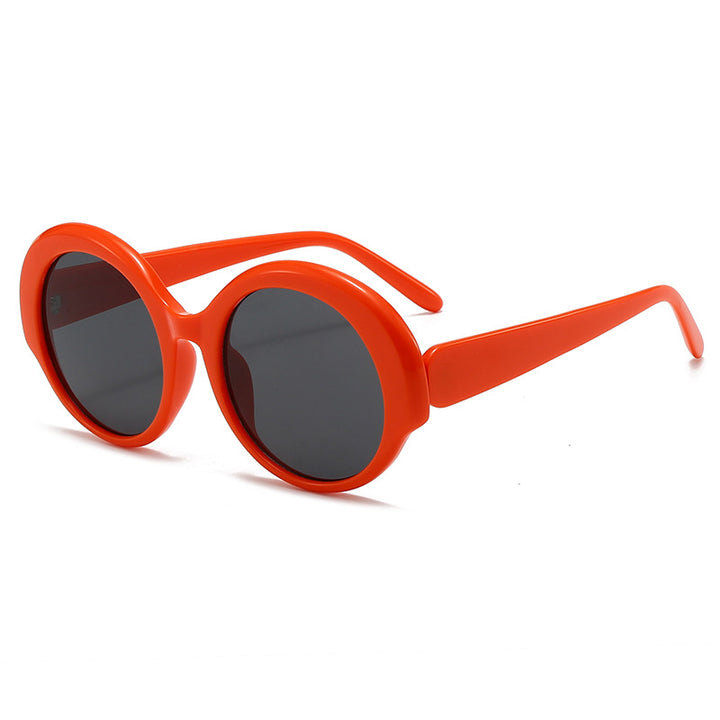 Women's fashionable round designer sunglasses Stornfield