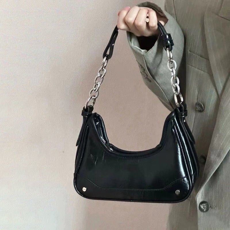 Chic Metallic Shoulder Bag Stornfield