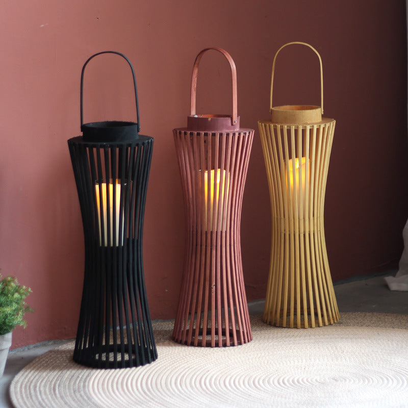 Modern lantern with braided design Stornfield