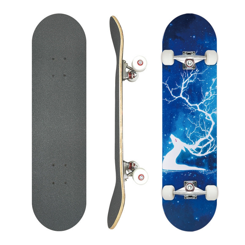 Graphic Artistic Skateboard Stornfield