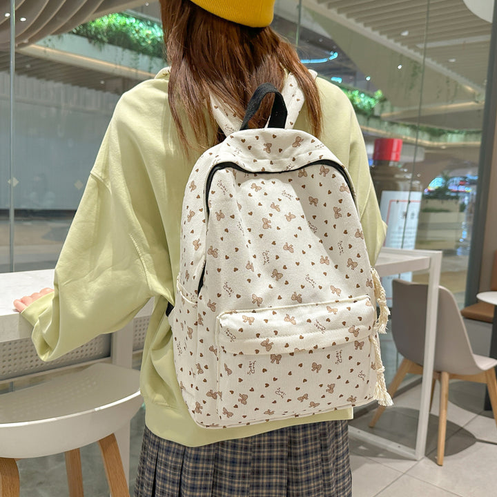 Backpack with Playful Butterfly Design Stornfield