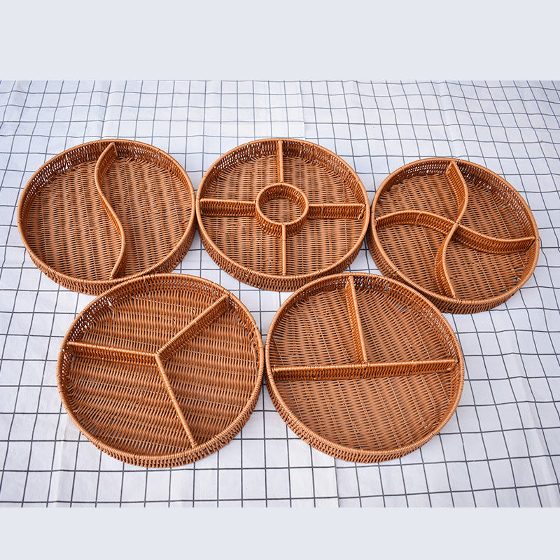 Artisan Woven Serving Platter Stornfield