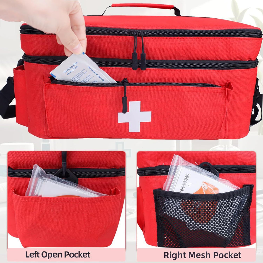 Versatile cooler bag with robust zipper and insulated interior Stornfield