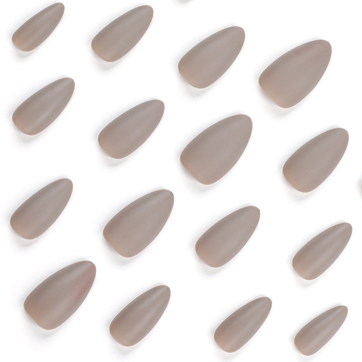 Artful stiletto nails in matte design Stornfield