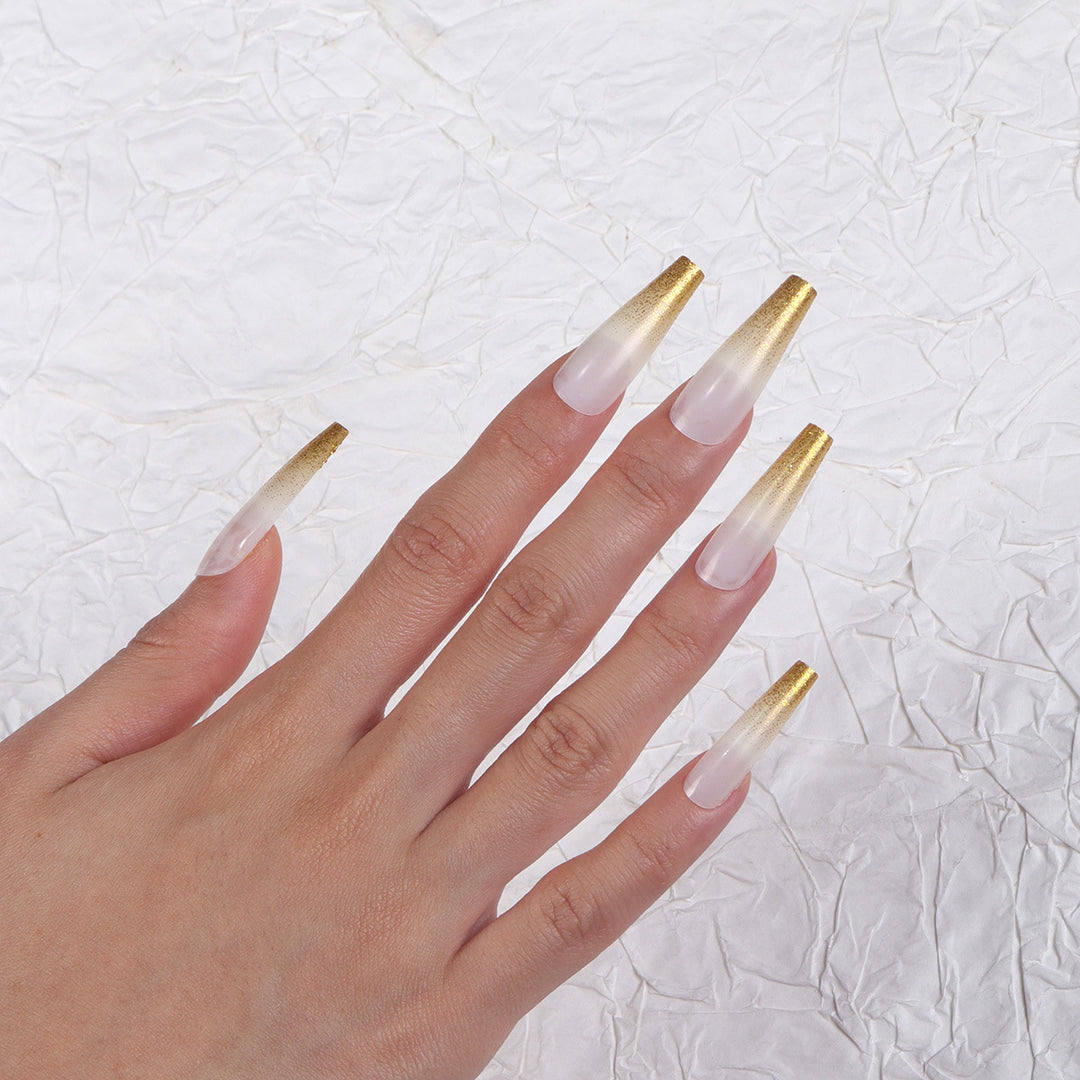 Luxurious Ombre Stiletto Press-On Nails Stornfield