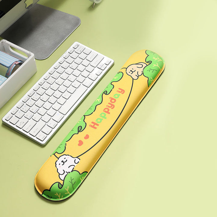 Fun-Themed Keyboard Wrist Rest