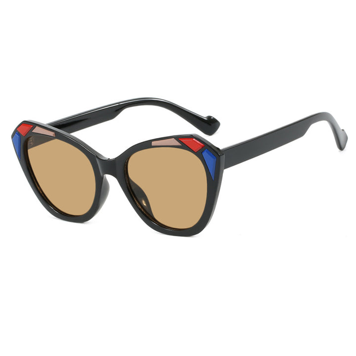 Ladies Cat Eye Sunglasses with Fashionable Details Stornfield