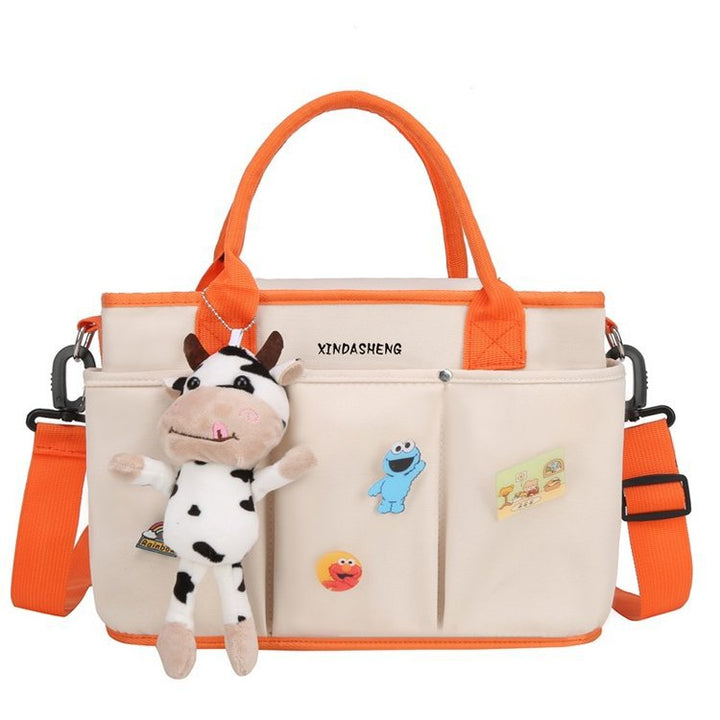 Fun-Themed Multi-Pocket Tote Bag Stornfield