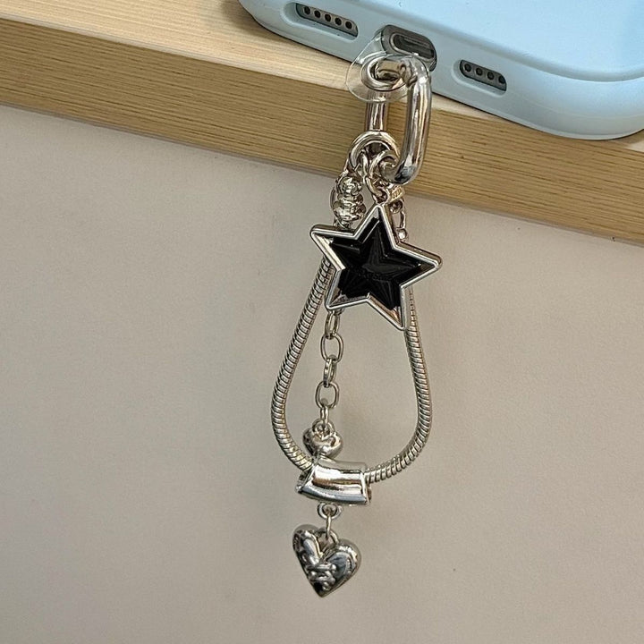 Decorative Star Charm Keychain Holder Stornfield