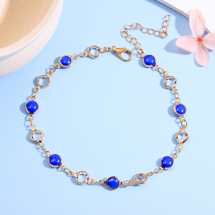 Decorative Gemstone Anklet Stornfield