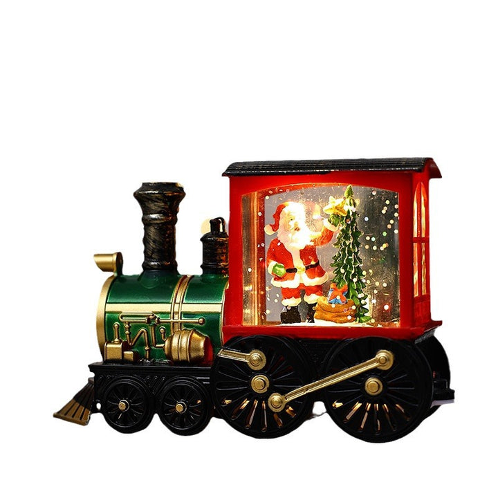 Illuminated Christmas train decoration Stornfield