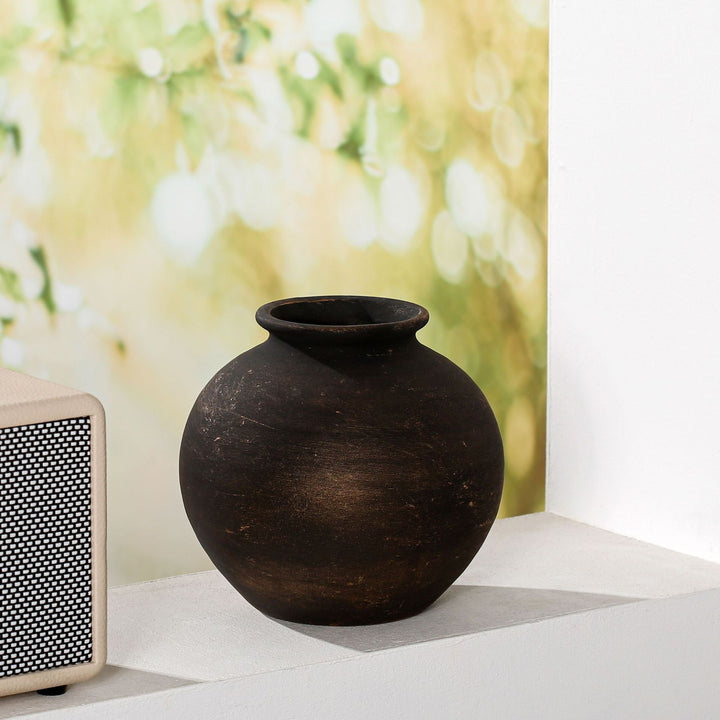 Handcrafted Terracotta Vase Stornfield