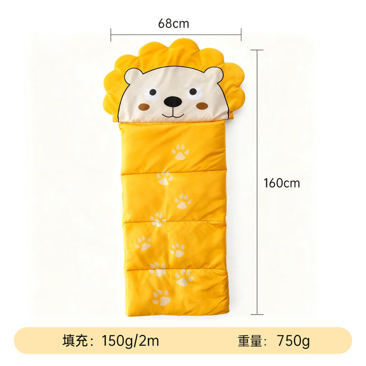 Children's sleeping bag with animal design Stornfield