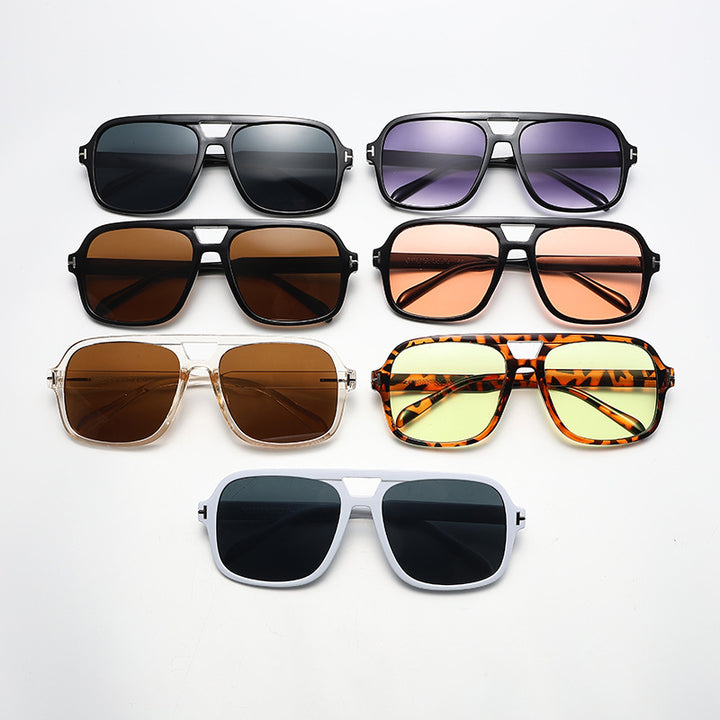 Ladies fashionable square sunglasses with sturdy frame Stornfield