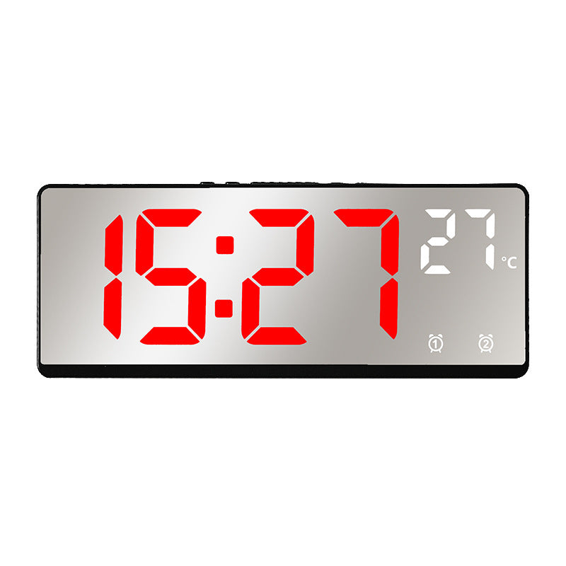 Digital alarm clock with mirror display and temperature function Stornfield