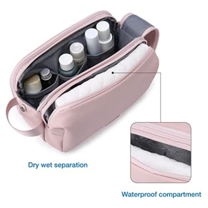 Travel Cosmetic Bag with Practical Organizer System Stornfield