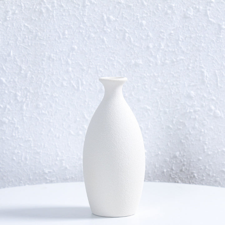 Minimalist Textured Ceramic Flower Vase Stornfeild
