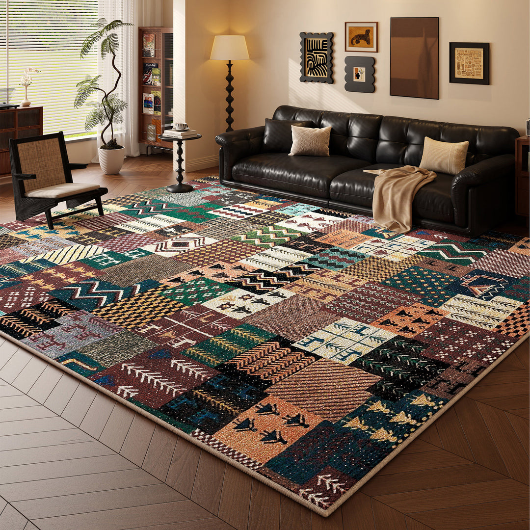 Multi-Pattern Decorative Area Rug Stornfield