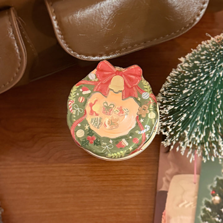 Decorative ceramic coaster in Christmas design Stornfield