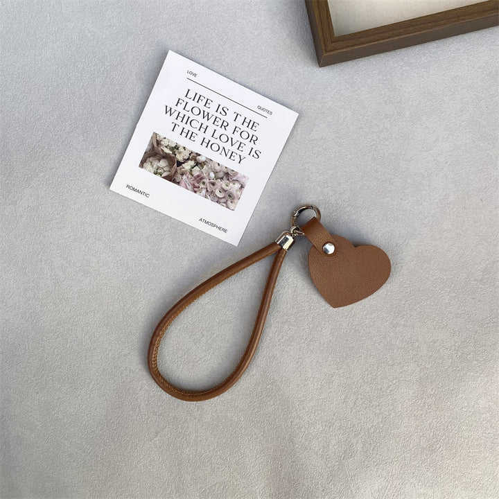 Leather Heart Keychain Stornfield