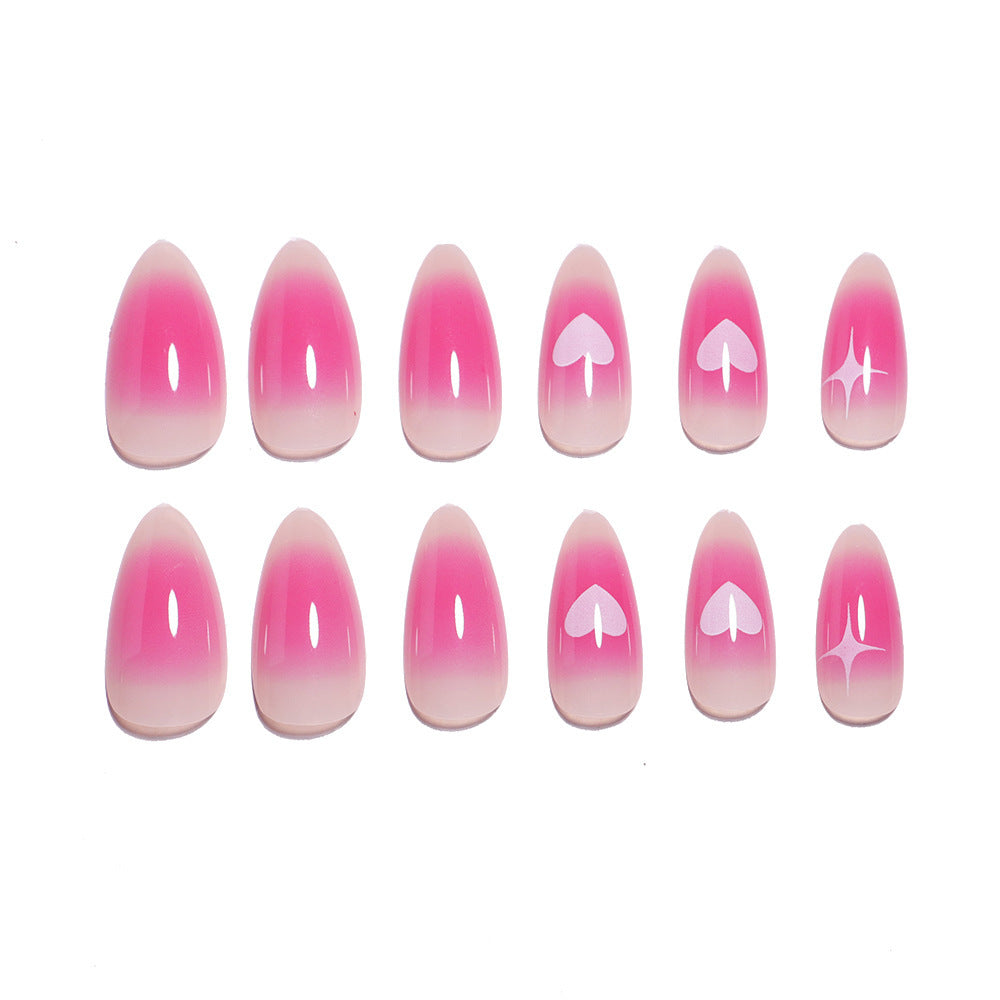 Artistic Ombre Press-On Nail Set Stornfield
