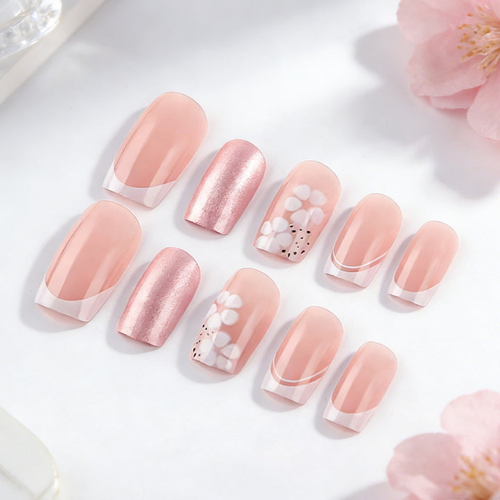 Artistic Press-On Nail Design Stornfield