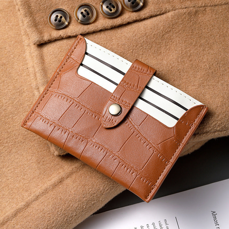 Faux Leather Card Holder Stornfield