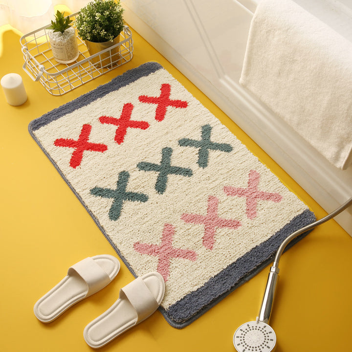 Plush Decorative Bath Mat