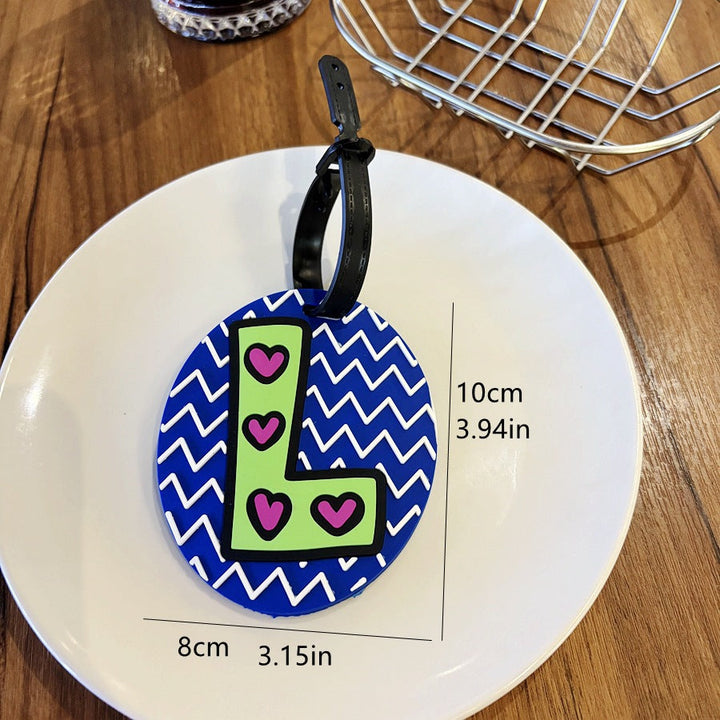 Personalized Alphabet Luggage Tag Stornfield