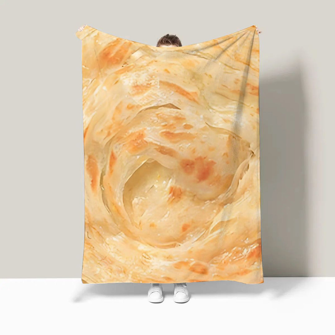 Decorative Food-Themed Throw Blanket
