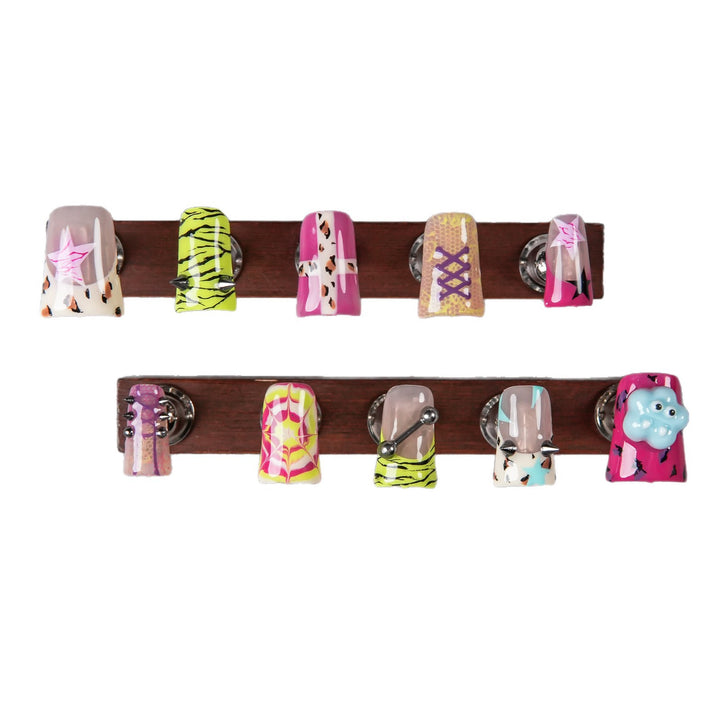 Creative 3D Press-On Nail Art Set